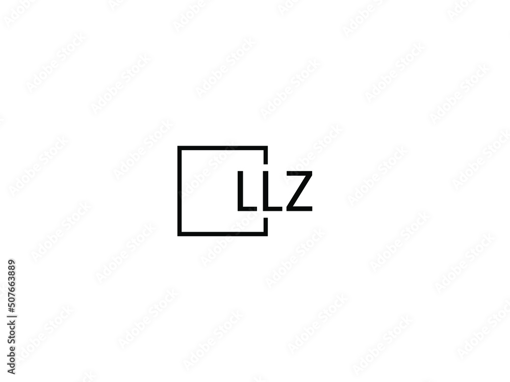 LLZ letter initial logo design vector illustration LLZ letter initial logo design vector illustration