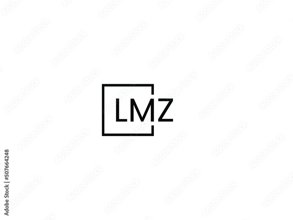 LNZ letter initial logo design vector illustration LNZ letter initial logo design vector illustration