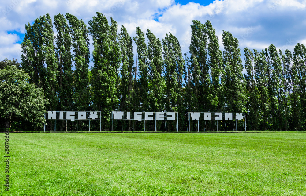 westerplatte  (war: never again), Westerplatte, Gdańsk,  Poland Stock 写真 | Adobe Stock