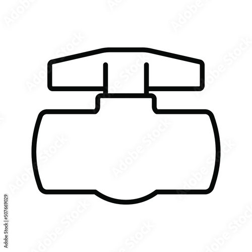 Water tap icon. vector illustration