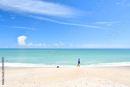 Beautiful, calm beach day in Vero Beach, Florida