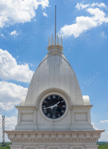 Randolph County Courthouse Clock Tower photo