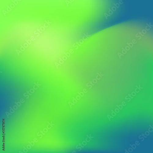 Blurred pop abstract background with vivid green colors