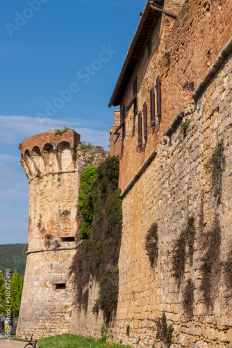 Old Townwall Of San Gimignano photo