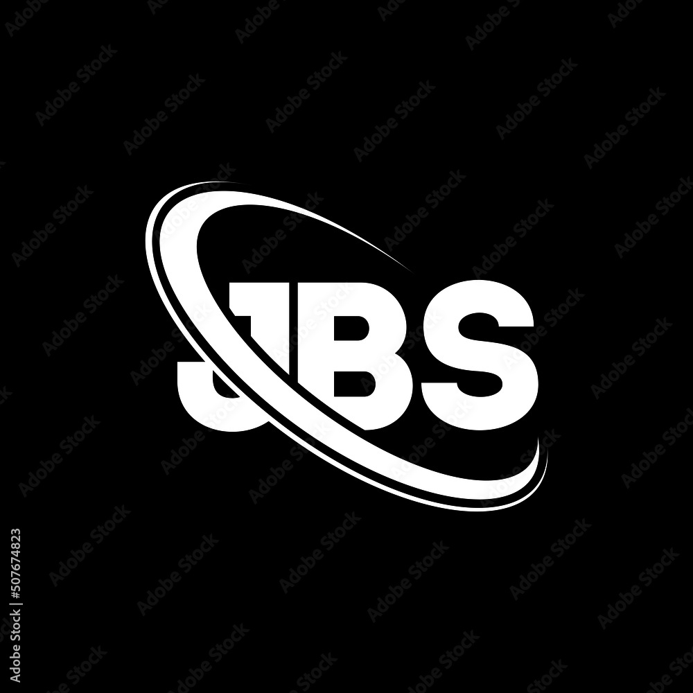 Vetor do Stock JBS logo. JBS letter. JBS letter logo design. Intitials