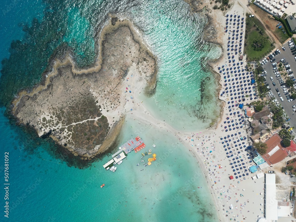 Beach , aerial view 