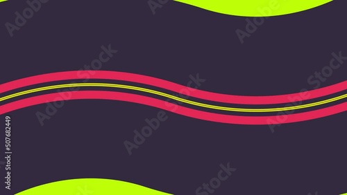 Wave loop lines