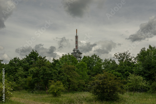 Hády Hill and the TV tower that sits atop it are a dominant sight from almost anywhere in the city.