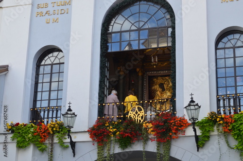 Vilnius, Lithuania, Old city, Church of St. Peter and St. Paul, Church of St. Paraskeva, Church of St. Casimir, Choral Synagogue, Pilies, Didzioji, Ausros Vartu, Palace of Grand Duke, Cathedral. photo