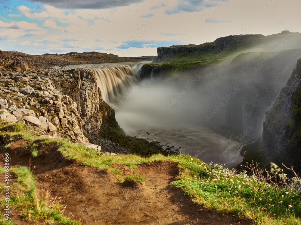 Fototapeta premium Dettifoss Cascada Islandia