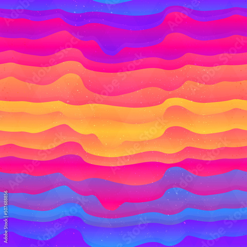 Bright wave. Seamless texture