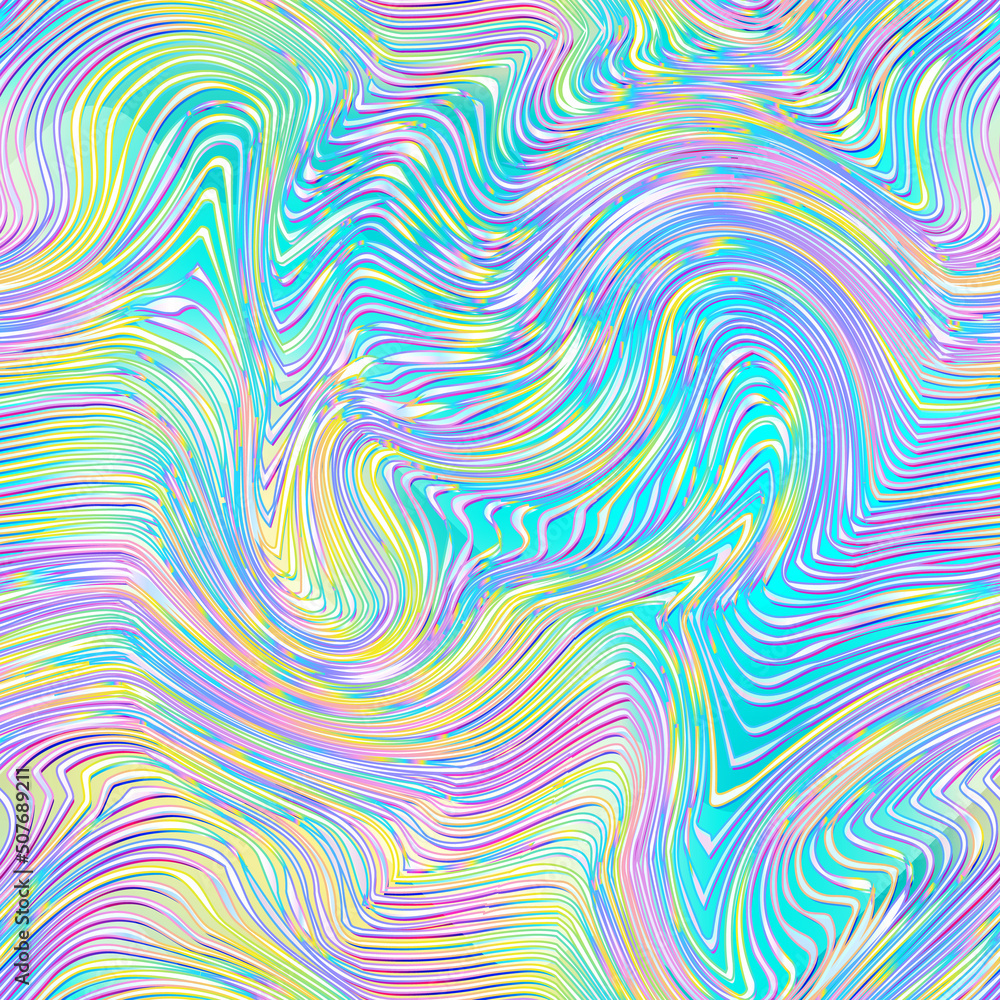 Pastel color warp line. Seamless texture