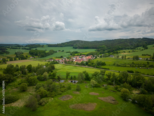 Village in nature © CAN_Aerials