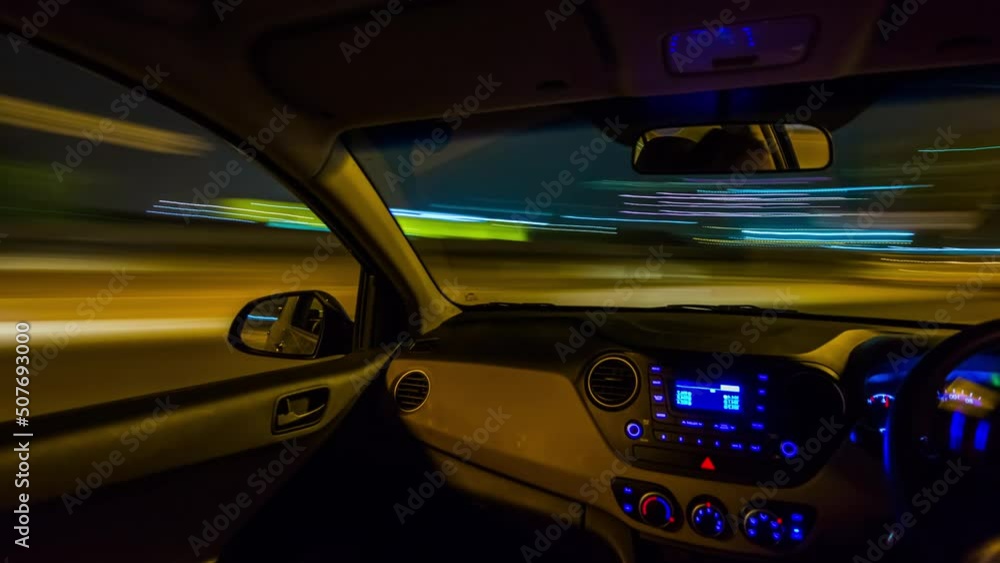 night light dubai city street view road trip panorama 4k timelapse uae night light dubai city street view road trip panorama 4k timelapse uae