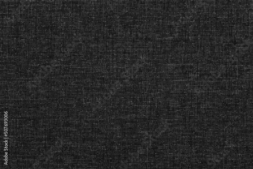 black linen texture as background. natural fabric burlap