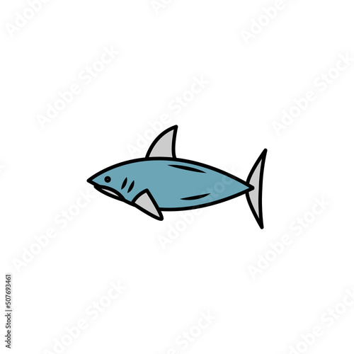 lumpfish, shark line icon. signs and symbols can be used for web, logo, mobile app, ui, ux