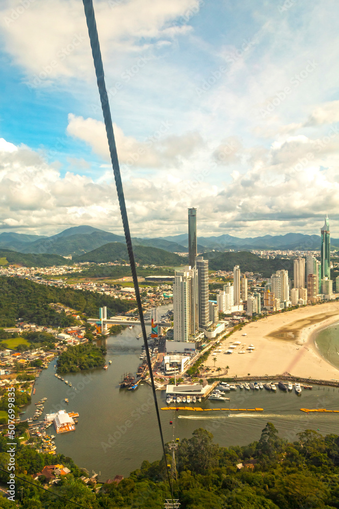 Obraz premium praia de Balneário Camboriú Santa Catarina Brasil
