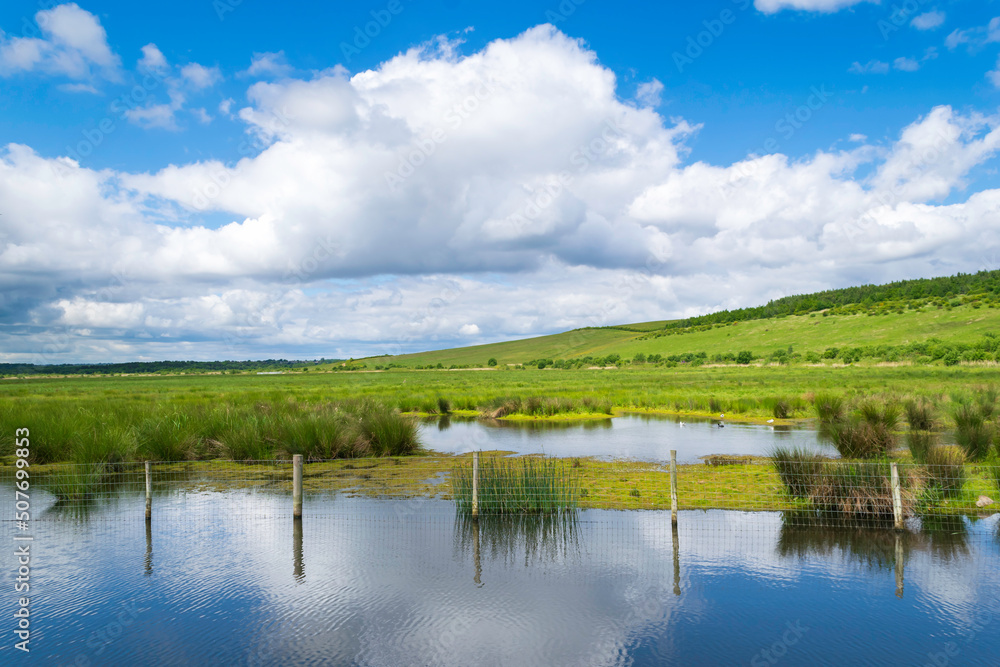 Fototapeta premium lake and sky