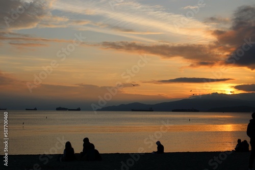 A sunset at Vancouver © annette