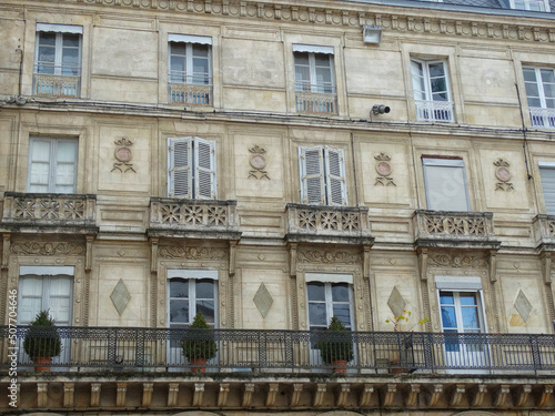 Classic architecture Facade in France