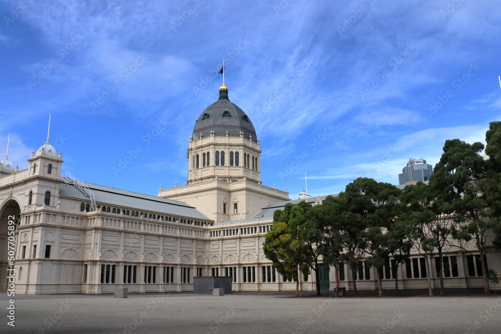 Obraz premium Royal Exhibition Building in Melbourne in Australia.