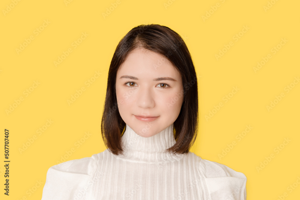 笑顔の女性 笑顔の女性