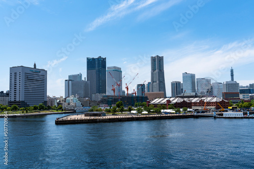 横浜 みなとみらいの風景