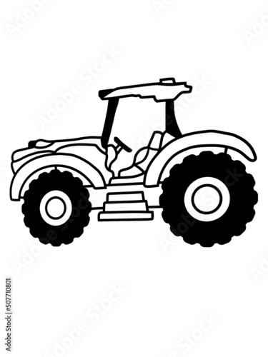 Traktor fahren Bauernhof 