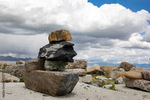 Zen rocks on Beach © ACpics