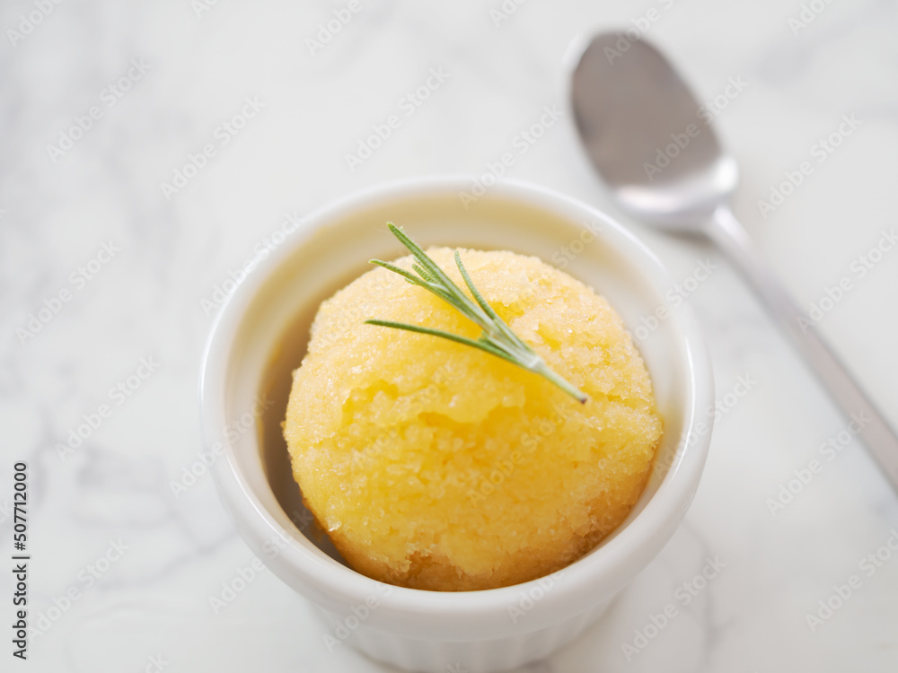 オレンジのソルベ オレンジのソルベ