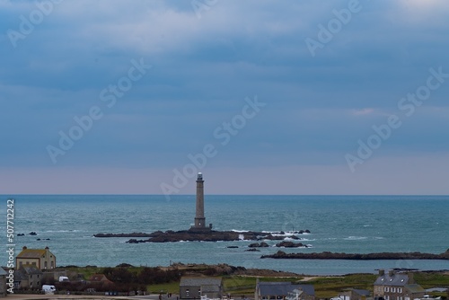 The lighthouse of Goury during the day
