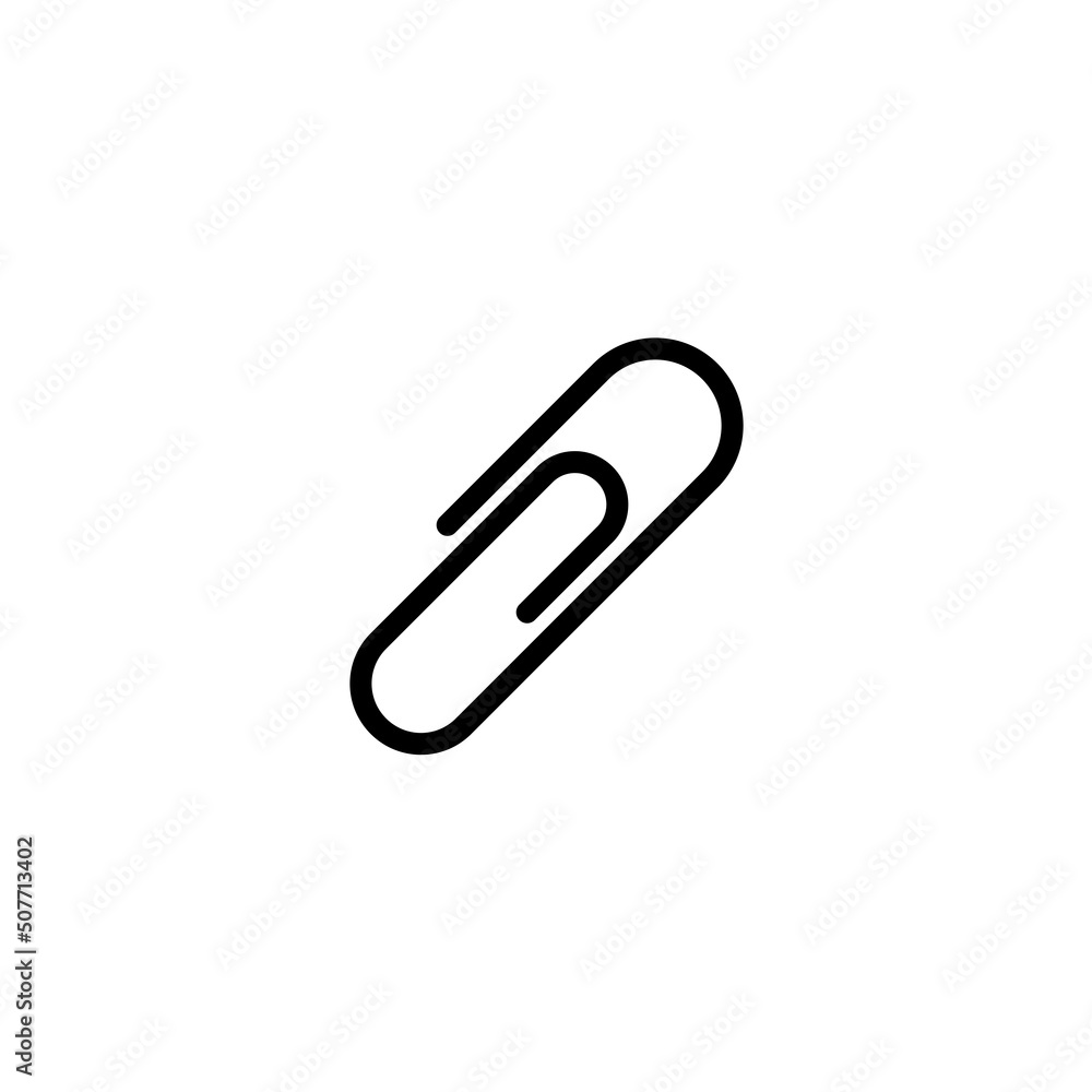 paper clip new icon simple vector paper clip new icon simple vector