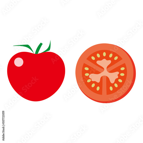 トマトのイラスト