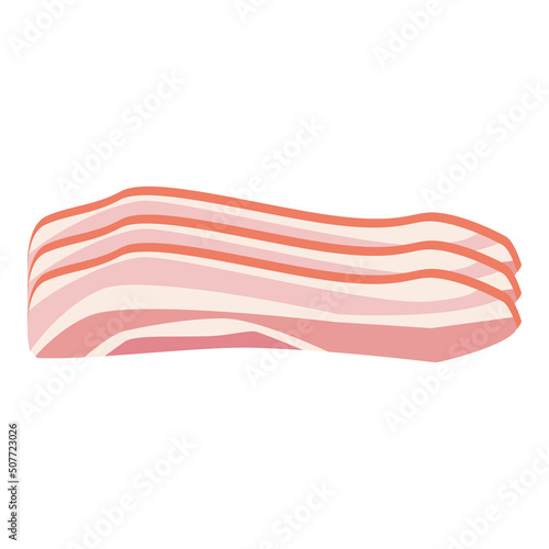 ベーコンのイラスト