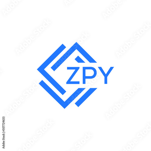 Free Download ZPY letter logo design on white background. ZPY  creative initials letter logo concept. ZPY letter design. - GFXLoad
