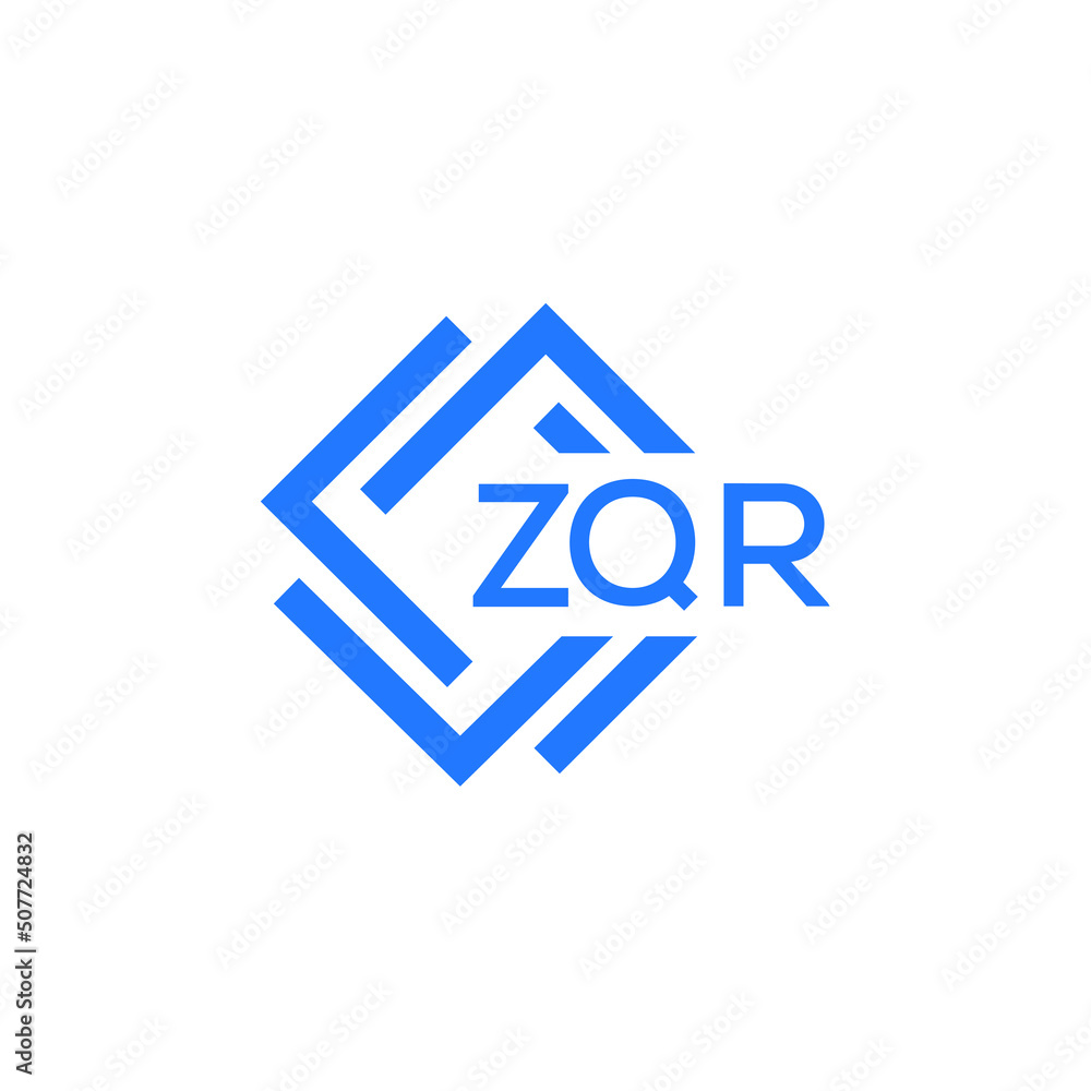 ZQR letter logo design on white background. ZQR creative initials letter logo concept. ZQR letter design. ZQR letter logo design on white background. ZQR creative initials letter logo concept. ZQR letter design.