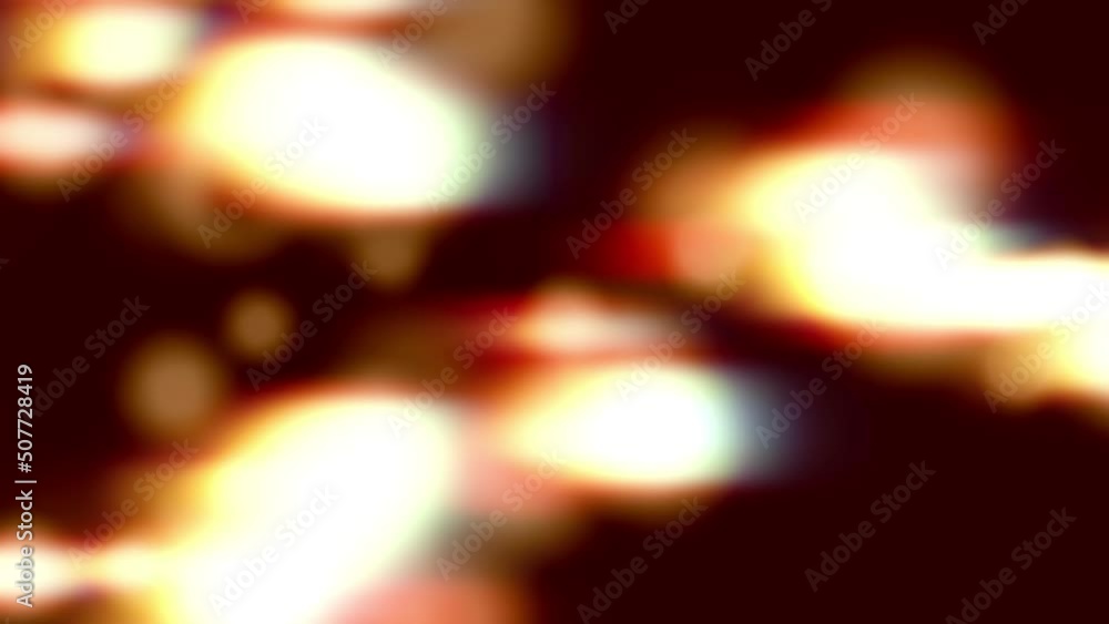 Soft blur orange disk light animation. 2D rendering abstract background Soft blur orange disk light animation. 2D rendering abstract background