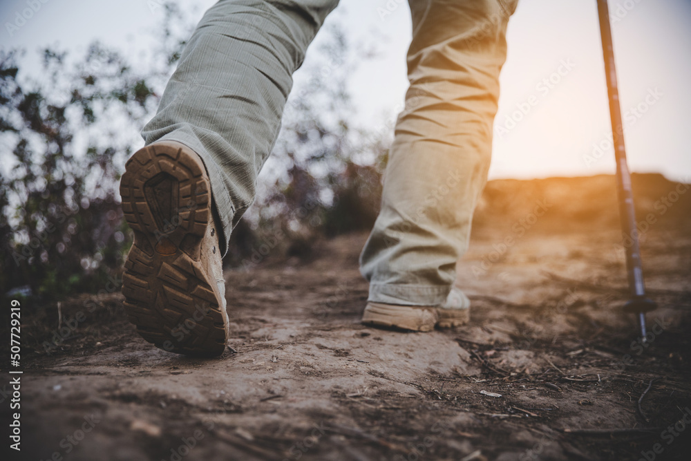 male hikers shoes. male hikers shoes.