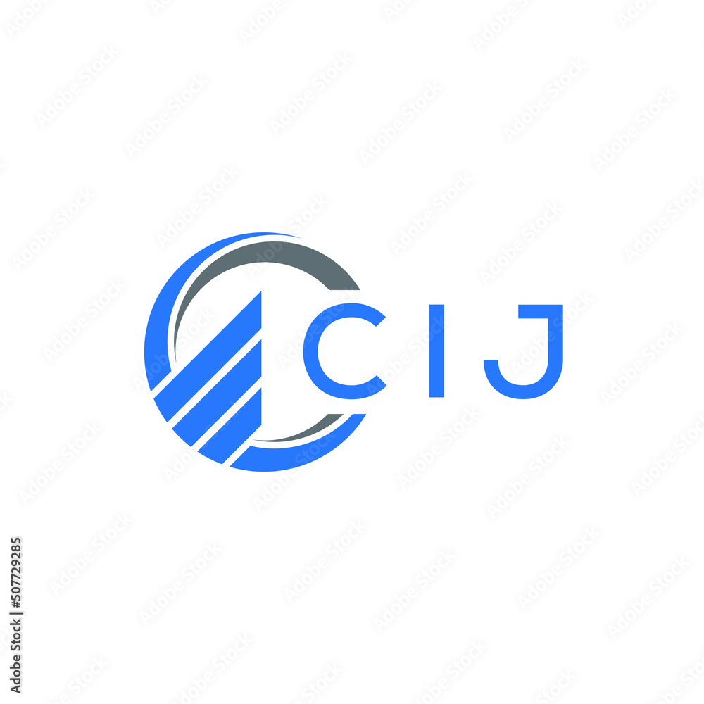 CIJ letter logo design on white background. CIJ creative initials letter logo concept. CIJ letter design. CIJ letter logo design on white background. CIJ creative initials letter logo concept. CIJ letter design.