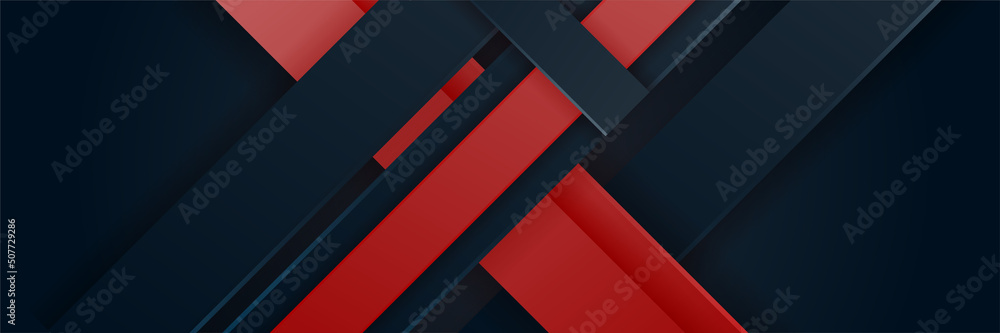 Black and red abstract banner background Black and red abstract banner background