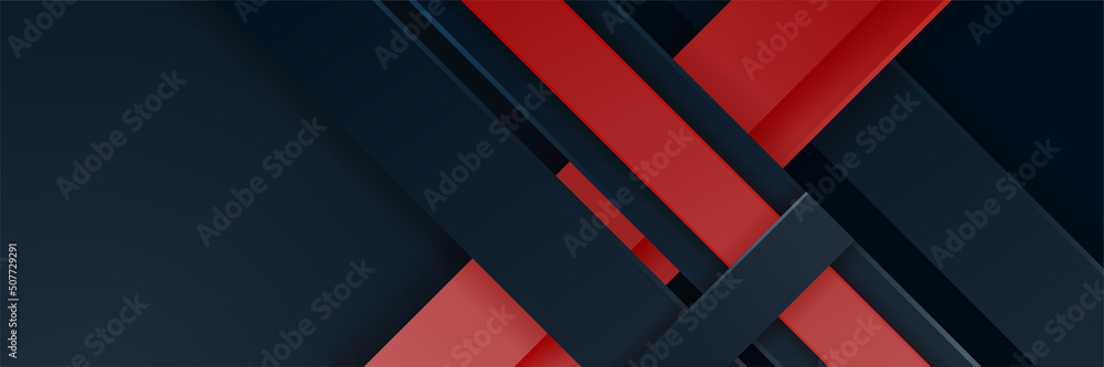 Black and red abstract banner background Black and red abstract banner background