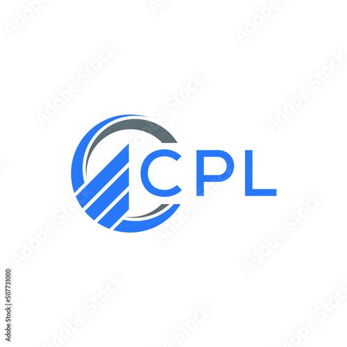 CPL letter logo design on White background. CPL  creative initials letter logo concept. CPL letter design.