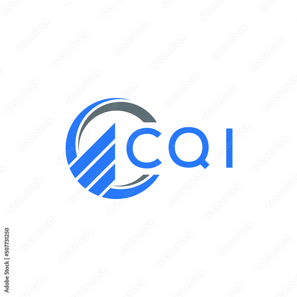 CQI letter logo design on White background. CQI creative initials letter logo concept. CQI letter design. CQI letter logo design on White background. CQI creative initials letter logo concept. CQI letter design.