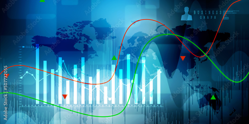2d rendering Stock market online business concept. business Graph
2d rendering Stock market online business concept. business Graph