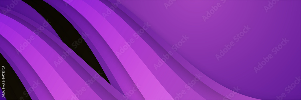 Purple and black abstract banner background Stock Vector | Adobe Stock