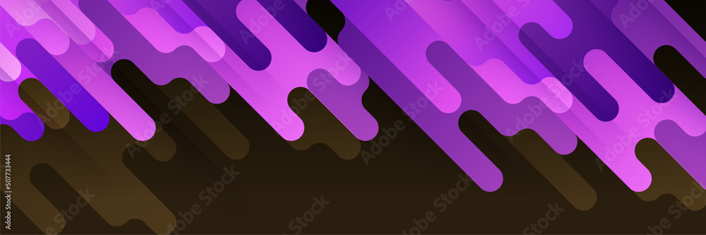 Purple and black abstract banner background Purple and black abstract banner background