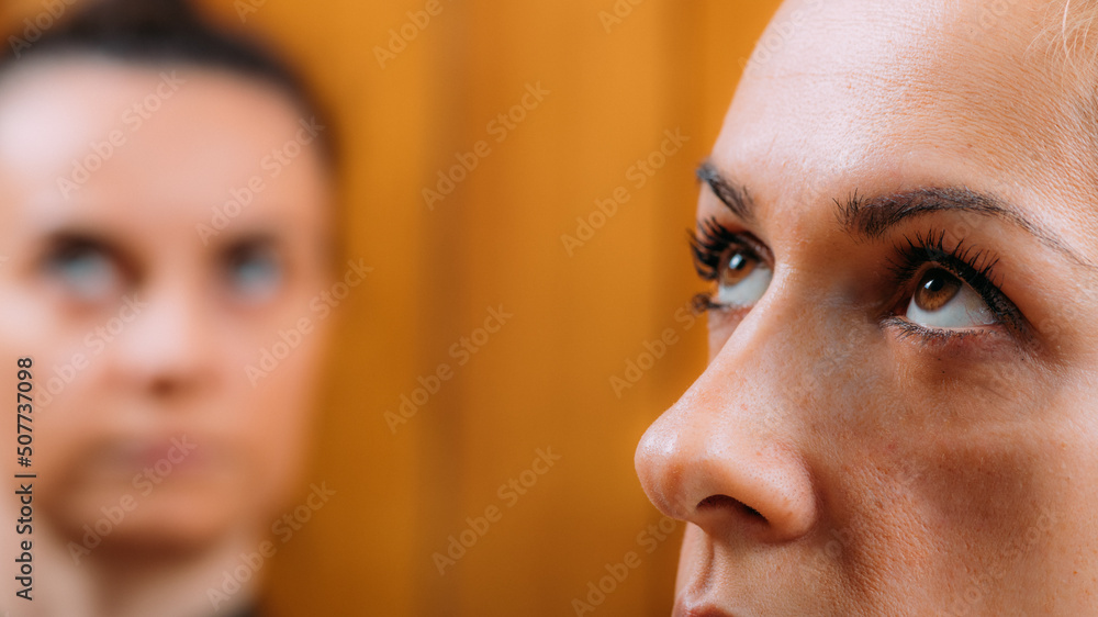 Eye Movement Chakra Stimulation Stock Photo Adobe Stock