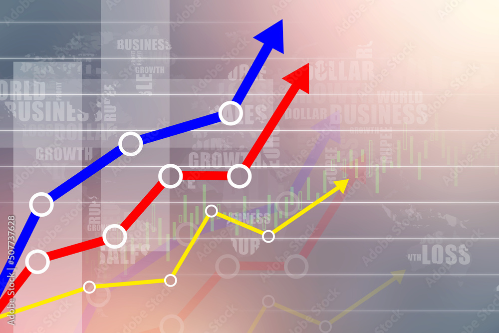2d rendering Stock market online business concept. business Graph
2d rendering Stock market online business concept. business Graph
