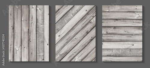 Vector wooden background texture. in A4 size for design work cover book presentation. brochure layout and flyers poster template.