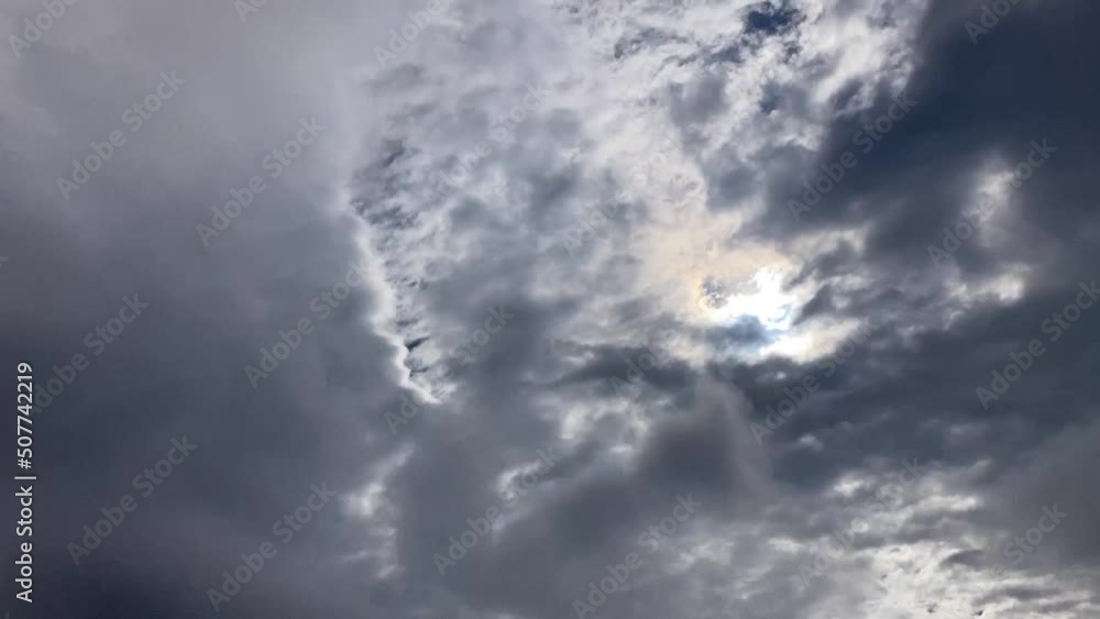 北海道の初夏の空 タイムラプス 北海道の初夏の空 タイムラプス